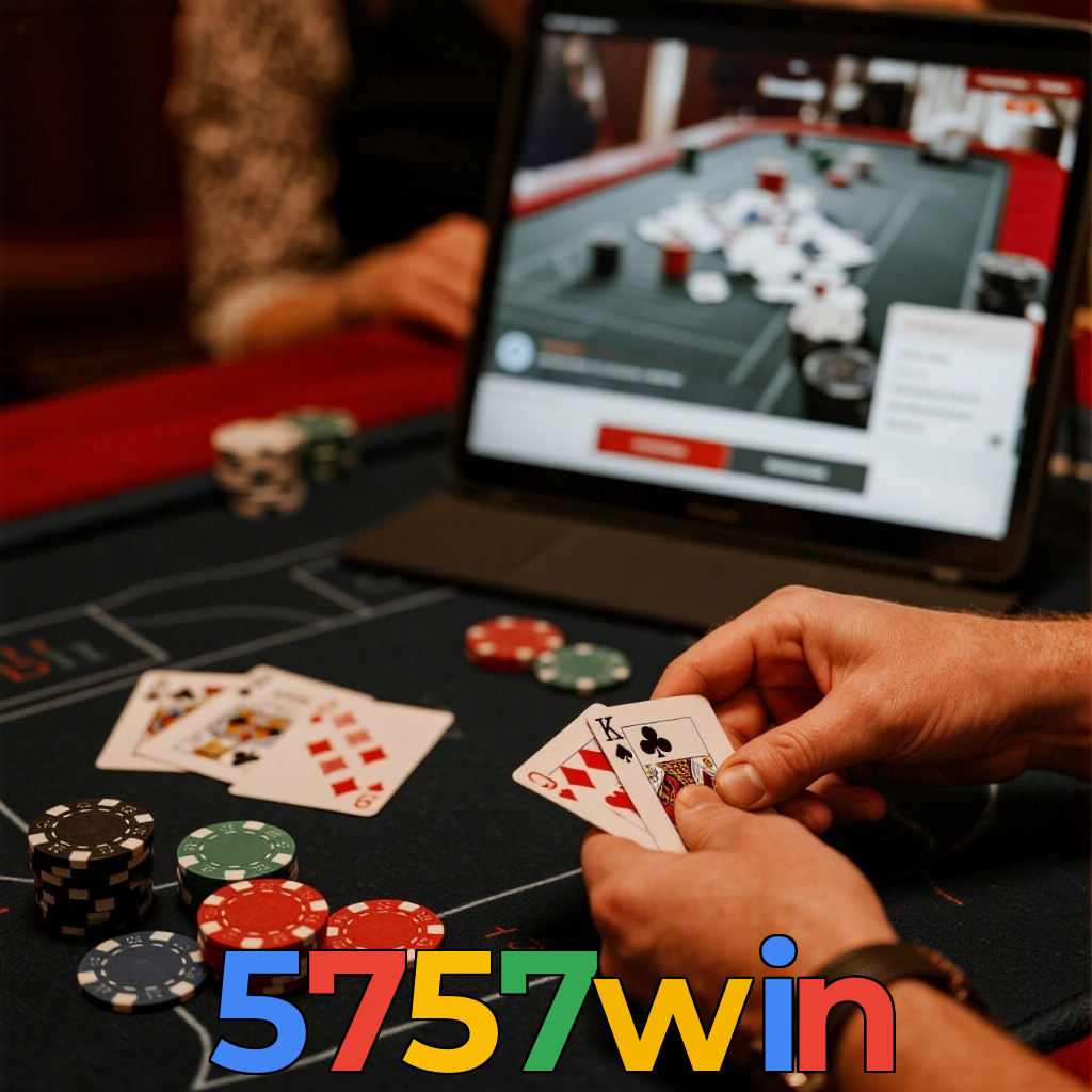 5757win：Ganhe muito jogando blackjack e apostando no futebol online!